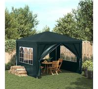 vidaXL Tente de réception 3x3 m Vert