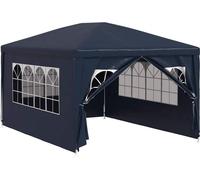 vidaXL Tente de réception 3x4 m bleue