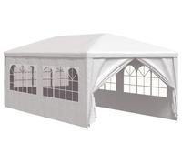 vidaXL Tente de réception 3x6 m blanche