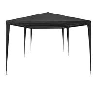 vidaXL Tente de réception 3x6 m PE Anthracite