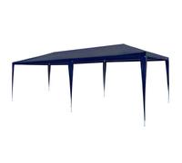 vidaXL Tente de Réception 3x6 m PE Bleu Tonnelle Pavillon Chapiteau de Jardin 45083