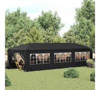 vidaXL Tente de réception 3x9 m Anthracite