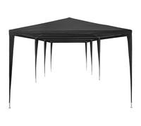 vidaXL Tente de réception 3x9 m PE Anthracite