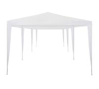 vidaXL Tente de réception 3x9 m PE blanc