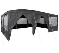 vidaXL Tente de réception anthracite 600 x 400 x 266 cm en polyéthylène