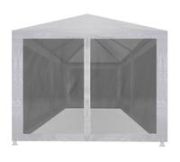 vidaXL Tente de réception avec 6 parois latérales en maille 6 x 3 m