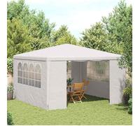 vidaXL Tente de Réception avec Parois Belvédère Tonnelle Pavillon Chapiteau Mariage Barbecue Voyage de Camping Mariage 48525