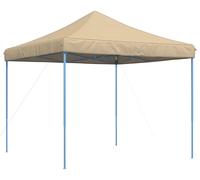 vidaXL Tente de réception beige 292 x 292 x 315 cm Tissu Oxford