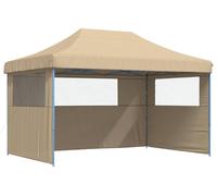 vidaXL Tente de réception beige 292 x 440 x 315 cm Tissu Oxford
