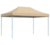 vidaXL Tente de réception beige 292 x 440 x 315 cm Tissu Oxford