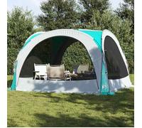 vidaXL Tente de Réception, Belvédère avec Parois Latérales, Tonnelle de Barbecue, Pavillon de Jardin Terrasse Patio, Vert 94370
