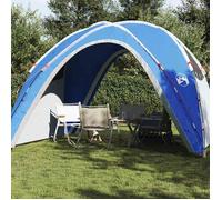 vidaXL Tente de Réception, Belvédère avec Parois Latérales, Tonnelle de Barbecue, Pavillon de Jardin Terrasse Patio, Bleu 94372