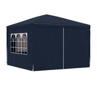 vidaXL Tente de réception 3x3 m bleue