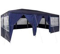 vidaXL Tente de réception bleue 600 x 400 x 266 cm en polyéthylène