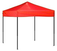 vidaXL Tente de réception pliante rouge 2x2 m