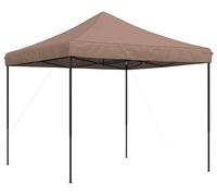 vidaXL Tente de réception marron 292 x 292 x 315 cm Tissu Oxford
