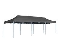 vidaXL Tente de réception pliable 3x9 m Anthracite