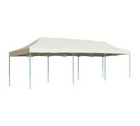 vidaXL Tente pliante Pop-Up Party 3 x 9 m Crème