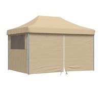 vidaXL Tente de réception Pliable escamotable avec 4 parois latérales, Tente, Tente à auvent, auvent de Gazebo, Tente Gazebo, Tente de Jardin