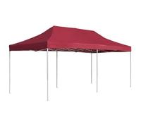 vidaXL Tente de Réception Pliable Pavillon de Jardin Chapiteau de Jardin Tonnelle Pare-soleil Imperméable Protection contre 45504