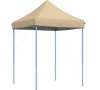 vidaXL Tente de réception pliable Pop-Up Beige 200x200x306 cm