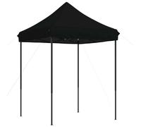 vidaXL Tente de réception pliable Pop-Up noire 200x200x306 cm
