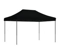 vidaXL Tente de réception pliable Pop-Up noire 410x279x315 cm