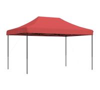 vidaXL Tente de réception pliable Pop-Up 440x292x315 cm rouge bourgogne