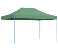 vidaXL Tente de réception pliable Pop-Up verte 440x292x315 cm