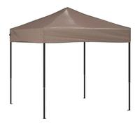 vidaXL Tente de réception pliable Taupe 2x2 m