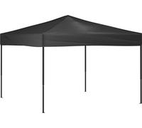 vidaXL Tente de réception pliante anthracite 3x3 m