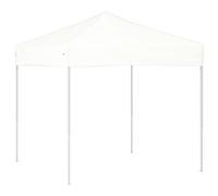 vidaXL Tente de réception pliante blanche 2x2 m