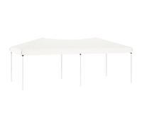 vidaXL Tente de réception pliante blanche 3x6 m