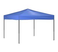 vidaXL Tente de réception pliante bleue 3x3 m