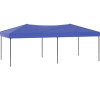 vidaXL Tente de réception pliante bleue 3x6 m