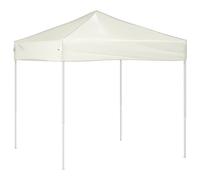 vidaXL Tente de réception pliante Crème 2x2 m