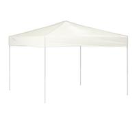 vidaXL Tente de réception pliante Crème 3x3 m