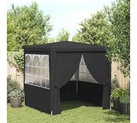 vidaXL Tente de réception professionnelle avec parois latérales 2,5×2,5m Anthracite 90 g/m