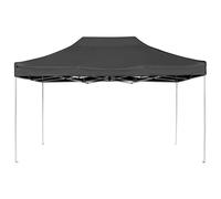 vidaXL Tente de réception professionnelle pliable aluminium 4,5x3 m anthracite