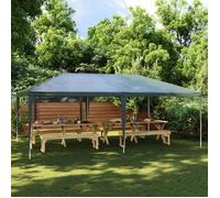 vidaXL Tente de réception professionnelle 4×6 m Vert 90 g/m
