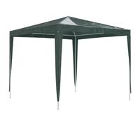 vidaXL Tente de Réception Professionnelle Tonnelle de Patio Chapiteau de Jardin Pavillon d'Extérieur Belvédère Terrasse Camping 2,5x2,5 m Vert 90 g/m²