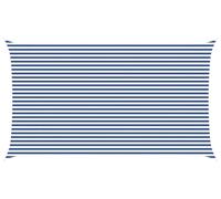 vidaXL Tente d'ombrage bleue et blanche 7 x 4 m 100 % polyester Oxford