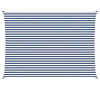 vidaXL Tente d'ombrage bleue et blanche 7 x 5 m 100 % polyester Oxford