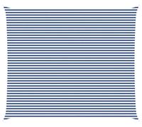 vidaXL Tente d'ombrage bleue et blanche 7 x 6 m 100 % polyester Oxford