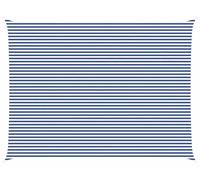 vidaXL Tente d'ombrage bleue et blanche 8 x 6 m 100 % polyester Oxford