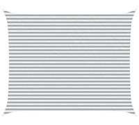 vidaXL Tente d'ombrage gris clair et blanc 5 x 4 m 100 % polyester Oxford