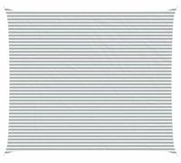 vidaXL Tente d'ombrage gris clair et blanc 7 x 6 m 100 % polyester Oxford