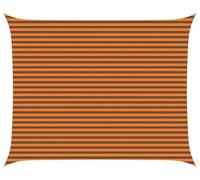 vidaXL Tente d'ombrage orange et marron 5 x 4 m 100 % polyester Oxford