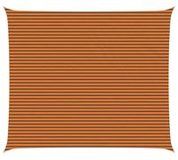 vidaXL Tente d'ombrage orange et marron 7 x 6 m 100 % polyester Oxford