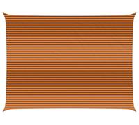 vidaXL Tente d'ombrage orange et marron 8 x 6 m 100 % polyester Oxford
